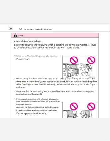 toyota regius ace 2017 2018 2019 owners manual in english